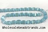 CALC44 15 inches 8*12mm drum calcite gemstone beads