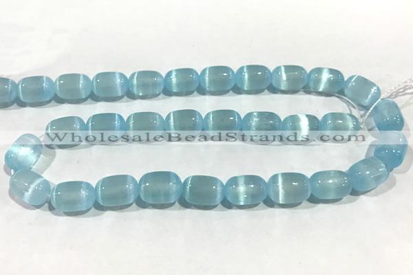 CALC44 15 inches 8*12mm drum calcite gemstone beads