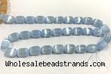 CALC46 15 inches 8*12mm drum calcite gemstone beads