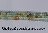 CAM02 6mm round mixed color natural amazonite beads Wholesale