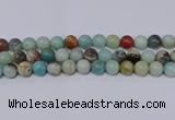 CAM05 round mixed color 12mm natural amazonite beads Wholesale