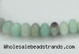 CAM100 15.5 inches 6*10mm rondelle amazonite gemstone beads