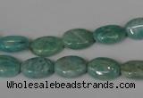 CAM1020 15.5 inches 8*12mm oval natural Russian amazonite beads