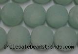 CAM1113 15.5 inches 10mm round matte amazonite beads wholesale