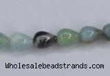 CAM113 15.5 inches 8*10mm teardrop amazonite gemstone beads