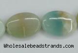 CAM120 15.5 inches 18*25mm oval amazonite gemstone beads wholesale