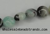 CAM121 15.5 inches 12mm flat round amazonite gemstone beads