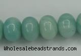 CAM127 15.5 inches 12*16mm rondelle amazonite gemstone beads