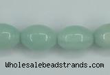 CAM131 15.5 inches 13*18mm rice amazonite gemstone beads wholesale