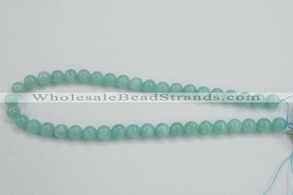 CAM136 15.5 inches 10mm round amazonite gemstone beads wholesale