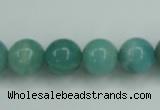 CAM137 15.5 inches 12mm round amazonite gemstone beads wholesale