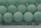 CAM1503 15.5 inches 10mm round natural peru amazonite beads