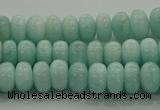 CAM1531 15.5 inches 4*6mm rondelle natural peru amazonite beads