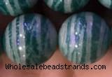 CAM1655 15.5 inches 14mm round Russian amazonite gemstone beads