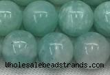 CAM1688 15.5 inches 10mm round natural amazonite beads wholesale