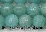 CAM1692 15.5 inches 8mm round natural amazonite gemstone beads