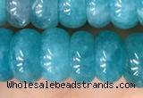 CAM1715 15.5 inches 5*9mm - 5*10mm rondelle natural amazonite beads