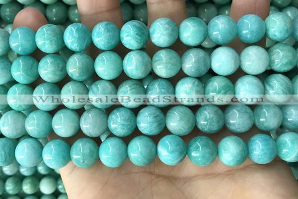 CAM1727 15.5 inches 10mm round amazonite gemstone beads wholesale