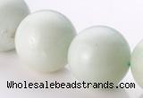 CAM23 15.5 inches natural amazonite round 20mm beads Wholesale