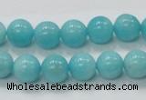 CAM308 15.5 inches 10mm round natural peru amazonite beads wholesale