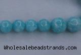 CAM372 15.5 inches 4mm - 10mm round mozambique amazonite beads