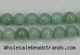 CAM401 15.5 inches 8mm round natural russian amazonite beads wholesale