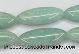 CAM410 15.5 inches 12*30mm horse eye natural russian amazonite beads