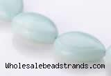 CAM49 flat teardrop 15*20mm natural amazonite beads Wholesale