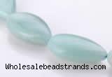 CAM50 flat teardrop natural amazonite 13*22mm beads Wholesale