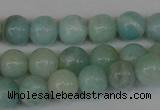 CAM616 15.5 inches 6mm round Chinese amazonite gemstone beads