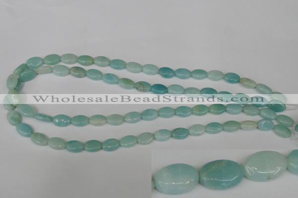 CAM622 15.5 inches 8*12mm oval Chinese amazonite gemstone beads