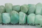 CAM640 15.5 inches 12*16mm - 15*20mm nuggets amazonite gemstone beads