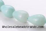 CAM68 teardrop natural amazonite 10*14mm beads Wholesale