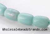 CAM77 8*12mm tube natural amazonite gemstone beads Wholesale