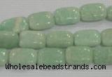 CAM852 15.5 inches 10*14mm rectangle natural Russian amazonite beads