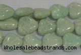 CAM856 15.5 inches 12*12mm triangle natural Russian amazonite beads