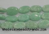 CAM858 15.5 inches 10*14mm oval natural Russian amazonite beads