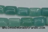 CAM932 15.5 inches 10*14mm rectangle amazonite gemstone beads