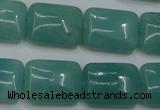 CAM935 15.5 inches 15*20mm rectangle amazonite gemstone beads wholesale