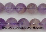 CAN153 15.5 inches 10mm faceted round natural ametrine beads