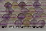 CAN166 15.5 inches 6mm round natural ametrine beads wholesale