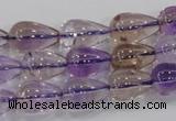 CAN26 15.5 inches 10*14mm teardrop natural ametrine gemstone beads