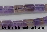 CAN27 15.5 inches 8*12mm column natural ametrine gemstone beads