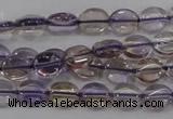 CAN46 15.5 inches 8*10mm oval natural ametrine gemstone beads