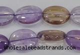 CAN50 15.5 inches 15*20mm oval natural ametrine gemstone beads