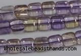 CAN55 15.5 inches 12*12mm square natural ametrine gemstone beads