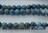 CAP301 15.5 inches 6mm round natural apatite gemstone beads