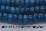 CAP369 15.5 inches 4*6mm rondelle apatite gemstone beads