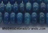 CAP370 15.5 inches 5*8mm rondelle apatite gemstone beads