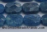 CAP396 15.5 inches 10*14mm faceted rectangle apatite gemstone beads